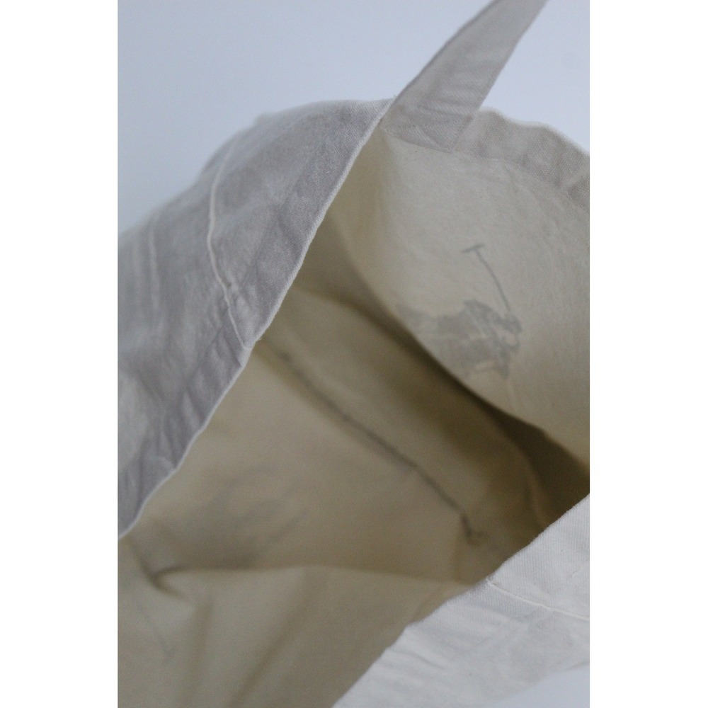 Polo Ralph Lauren Organic Cotton Big Pony Philanthropy Tote Bag 100%cotton - Picture 8 of 8